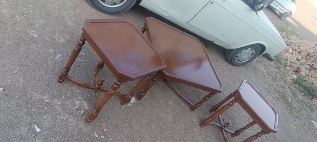 جلو مبلی مربع سینا چوب